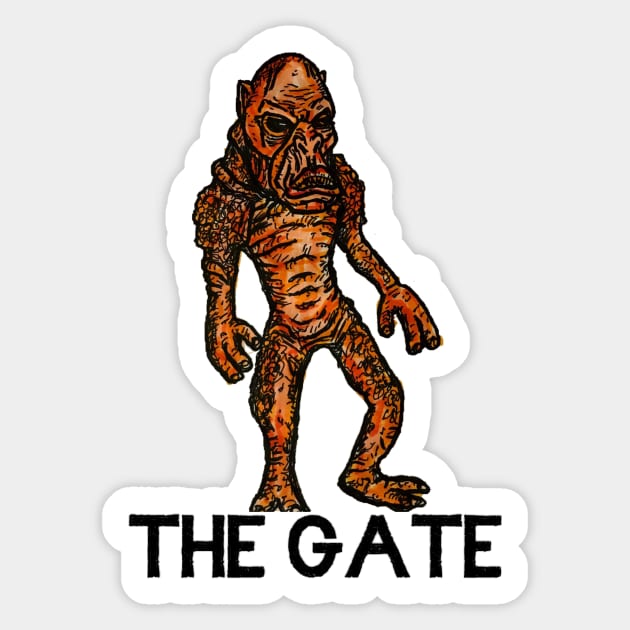 The Gate Sticker by MattisMatt83